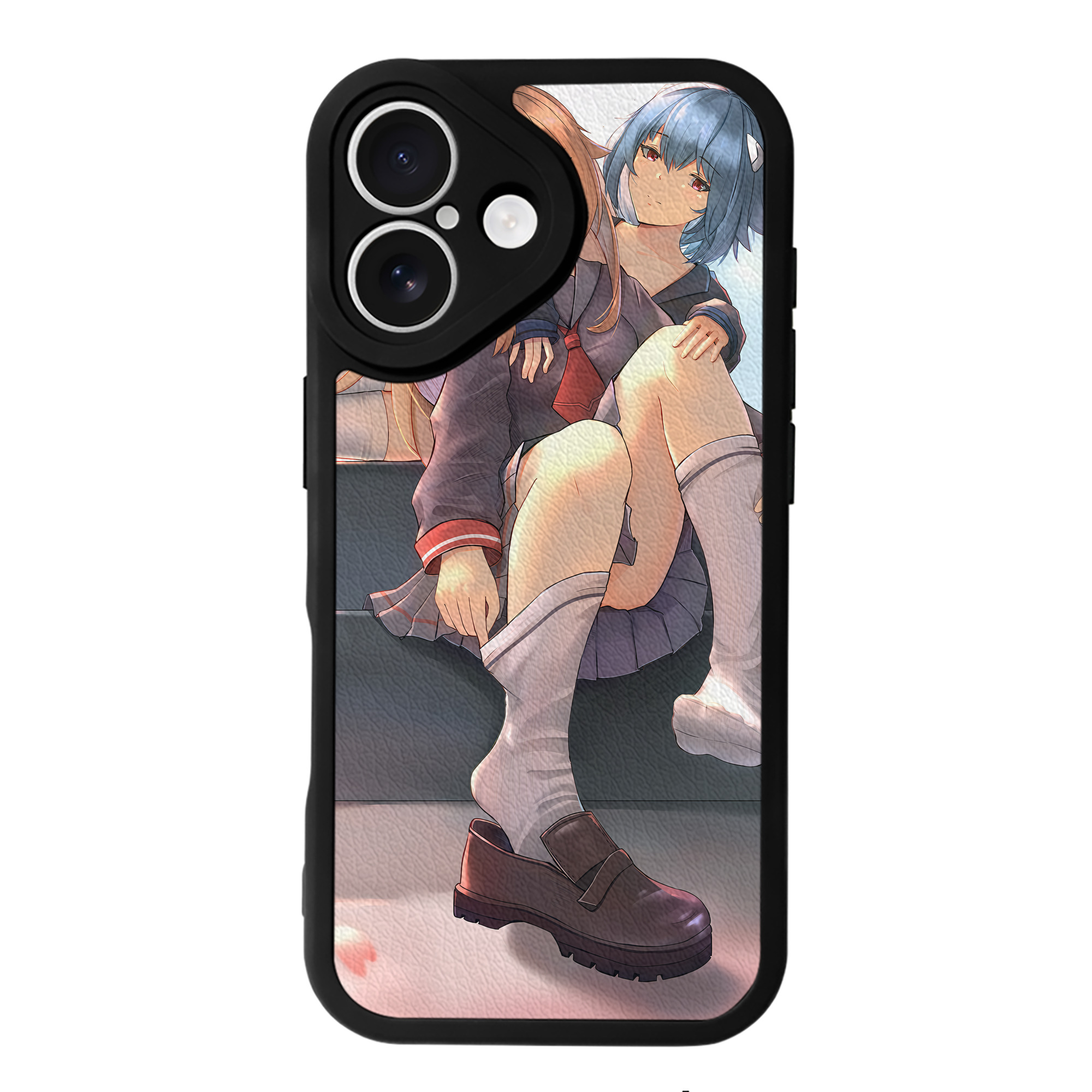 （画像用） EVA 新世紀エヴァンゲリオン 【iPhone 16シリーズ対応】シリコンスマホケース（レザー調） 材質：シリコン